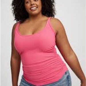 Torrid ruched side tank top